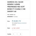 SAMEDIA (800x600)mm Prestressed RED  Soft-Bond P11C6306/1/180 Diamond Blade