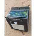 Motion Activated Solar Charged Security Light - Surprisingly bright for 25 LED's no Wiring Required