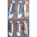 A Collection of 3 folding knives