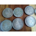 Union and Republic of South Africa: Large Lot of Silver Coins and other Items