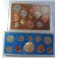 Great Britain Collection of Uncirculated Coins in Perspex Holders