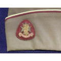 SA ARMY Medical Corps Side Cap - Bullion Wire Medic Cap Badge
