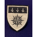 1 Recce Regiment Cotton Tracksuit Badge (Variation) - 90mm long x 75mm wide