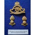 Survey Battery of 1st Observation Regiment 1950-1960, Cap Badge and Set of Collar Badges