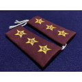 SA Medical Services (SAMS) Captain Embroidered Ranks - 1 Pair