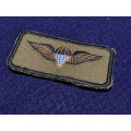 SWA Parachute Basic Wing Embroidered on Nutria