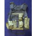 SAP Taskforce Olive Green Combat Vest with 4 Additional Loading Panels - Great Condition