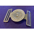 SA Army Battle School Stable Belt Buckle - As New Issued