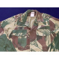 RHODESIAN Long Sleeve Camoflage Shirt - Lance Corporal - Manufactured by Trevain, Size 38/15