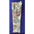 RHODESIAN ARMY CAMO TROUSERS, with Rear Padding and Waist Adjuster - with leg seams tailored