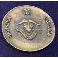 32 Battalion 1976-1989 Buffalo Base Commemorative Medallion - 50mm Diameter