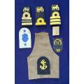 SA Navy Badge and Rank Lot - Refer Pictures