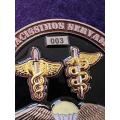 SA Army 7 Special Forces Medical Battalion Group Medallion - Para Qualified Static Line - No 003