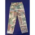 RHODESIAN ARMY CAMO TROUSERS, with Sewn in Seams