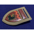 SADF 18 Light Parachute Regiment Flash with 44 Higher Headquarters Bar - on Tupper backing as worn