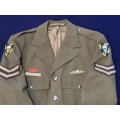 1 Parachute Battalion Tunic, complete with Flashes, Skietbalkie, Nametag, Wings and Corporal Rank