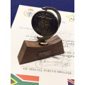 SANDF - Special Forces `Exercise Cape Griffin` Trophy and Certificate