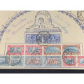 Voortrekker Monument - Commemorative cover - 1938 - Die Voorsitter - Bloodriver Stamp