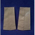 SADF Nutria Material Slip on Ranks for Lieutenant - Pair of Ranks