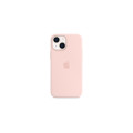Original Apple Silicone Case with MagSafe for iPhone 13 mini - CHALK PINK & RED -Brand New-Open Box