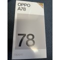 OPPO A78 256GB - Aqua Green - Brand New Sealed