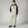 Original Mens Nike 2 Piece NSW Hooded Track Suit - CD9245-013 - Medium - BEIGE/BLACK - Brand New