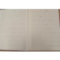 IDEAL ALBUM 10 PAGES WITH WRITING ON PAGES WELL USED FAIR CONDITION