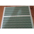 1966 ANNIVERSARY OF REPUBLIC 1c COMPLETE SHEETS PANE A+B OF 100 STAMPS SEE BELOW-scarce AS COMPLETE