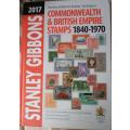 STANLEY GIBBONS COMMONWEALTH&BRITISH EMPIRE COLOUR CATALOGUE 2017  GOOD CONDITION 640 PAGES