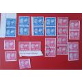 ZIMBABWE COLLLECTION OF 1980 USED POSTAGE DUES SEE SCANS