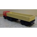 Lima #60 0803 HO Scale Fiat Truck with Builders Merchant Trailer