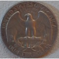 1964 USA Quarter 90% Silver