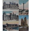 5 x Vintage Paris, France Postcards