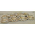 Vintage set of 8 NORITAKE Demitasse cups and saucers - SALE