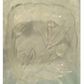Walther- Glas (Germany) Nadine serving dish.  Beautiful tulips.