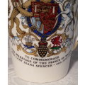 Mug to Commemorate The marriage of the Prince of Wales and Lady Diana