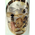 Chokin Vase - Japan. Samurai Warriors. Gilded with gold and silver.