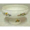 Rare  AYNSLEY Cottage Garden Footed  Fruit Bowl  Perfect Condition
