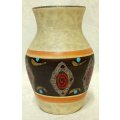 West German Dumber and Breiden Keramik Vase - Art Pottery - Hohr 1960  1970s