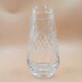 Vintage 1960s lead crystal vase