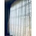 CLASSY  VOILE CURTAIN ** 5m x 230cm ** Hurry dont get LEFT  *  READY TO HANG.WHITE OR CREAM.