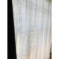 CLASSY  VOILE CURTAIN  5m x 230cm  Hurry dont get LEFT    READY TO HANG