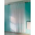 FROSTED SCALLOP CURTAIN  ** 5m x 230cm **  Hurry dont get LEFT  *  WHITE ONLY * READY TO HANG