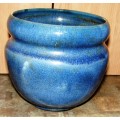 Beautifu blue Linn Ware Bowl-H 16 cm, Top dia. 16 cm-Good condition
