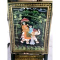 Beautiful highly collectable hand pained Chinese Laquer folding chair-no 1