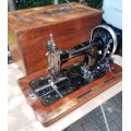 Antique  1896-1914 Frister & Rossmann-Germany Sewing Machine in good working condition