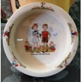 Beautiful Beswick Pottery England-Jack and Jill andPatch Baby Plate-D 16 cm H 4 cm