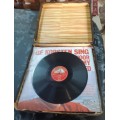 Vintage Long Play (LP`s) and other records metal carry case/holder-Keep lP`s save
