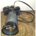 Vintage Ricoh KR-10x SLR Camera with zoom lens-28-200mm CCT 1:40 MC @72 610013 CPCAuto Macro-Good