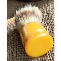Vintage Bristles & hair Shaving Brush butter scotch colour-still usable
